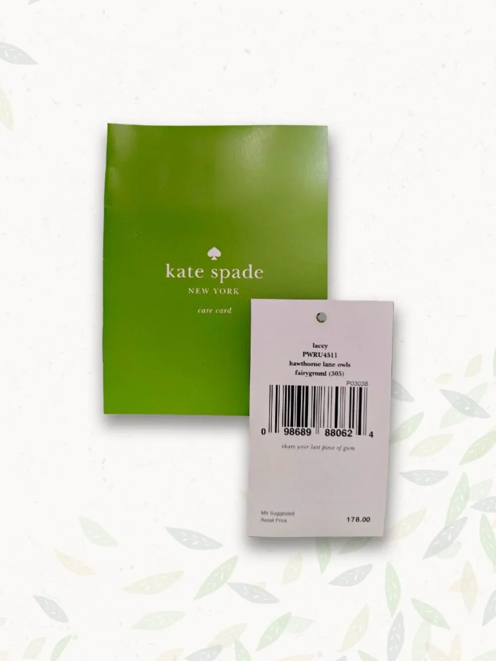 Kate Spade New York Lacey Hawthorne Lane Owls Wallet - New w/Tags